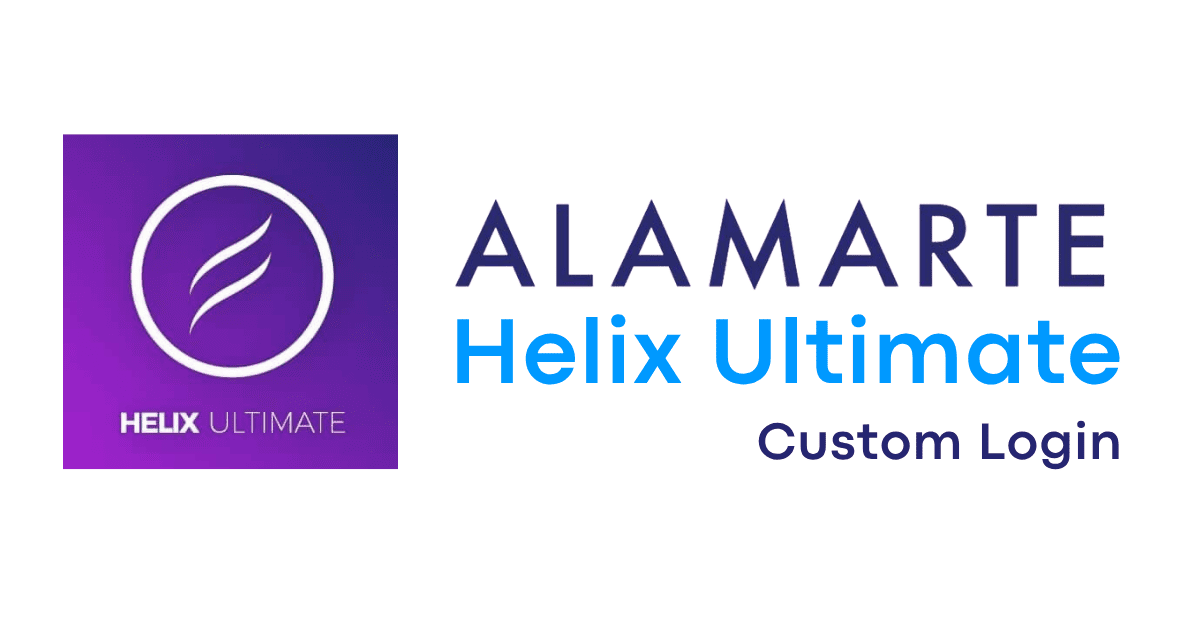 Plugin Plugin Alamarte - Helix - Inicio de sesión personalizado